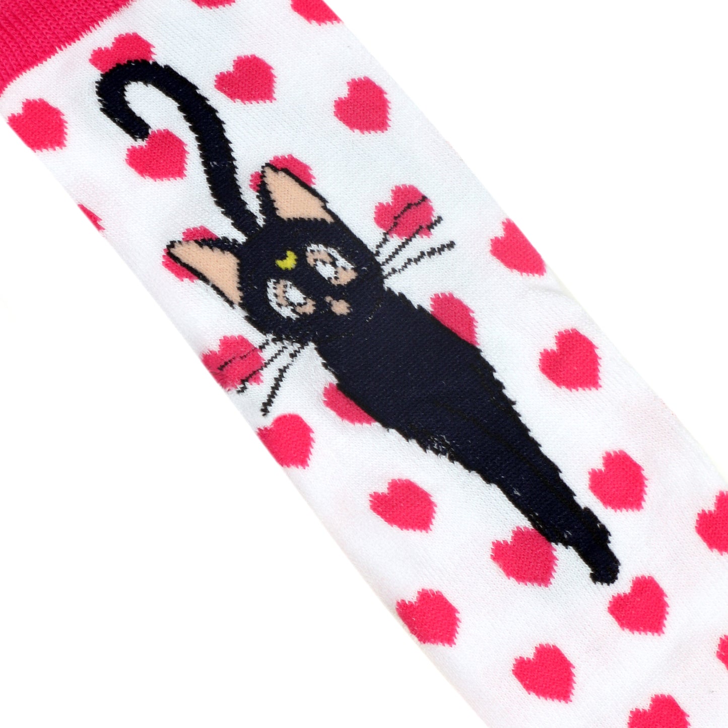 Sock- Sailor Moon Luna Heart Knee High Socks