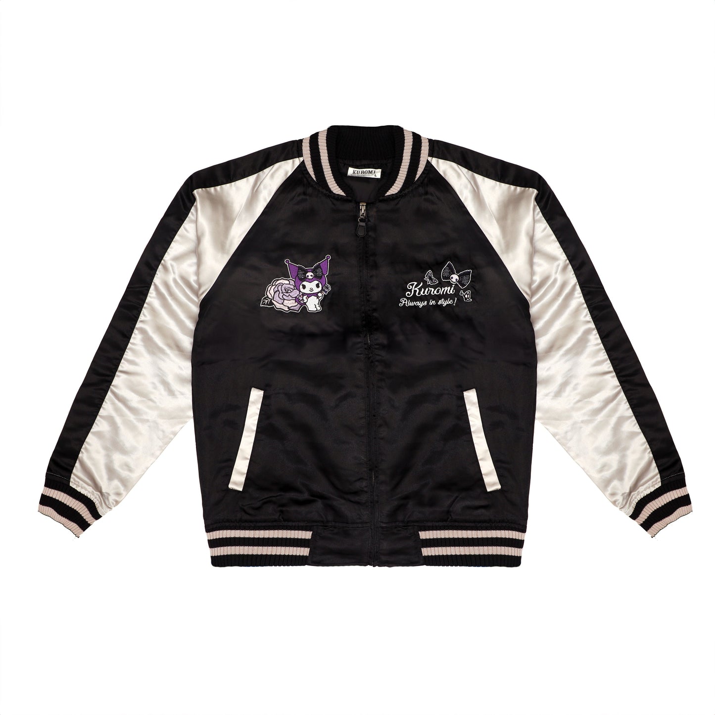 Jacket- Kuromi-Sukajan Black Silver