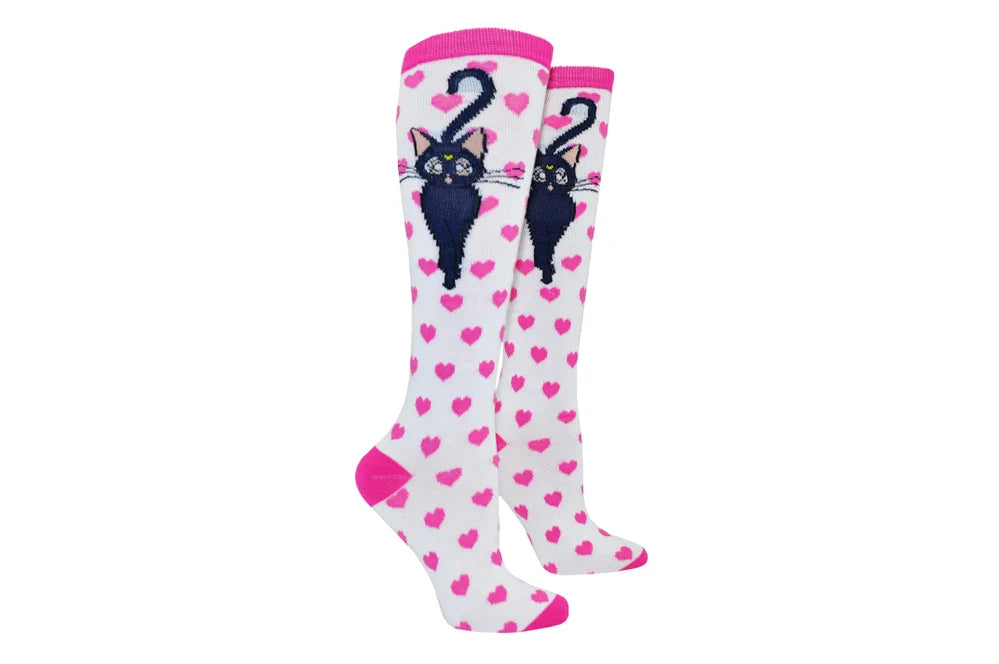 
                      
                        Sock- Sailor Moon Luna Heart Knee High Socks
                      
                    