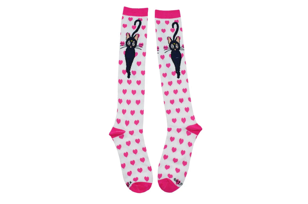 
                      
                        Sock- Sailor Moon Luna Heart Knee High Socks
                      
                    