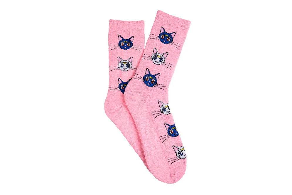 
                      
                        Sock- Sailor Moon Luna & Artemis Cozy Crew Sock
                      
                    