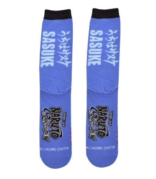 Sock | Naruto Shippuden Sasuke Crew Socks