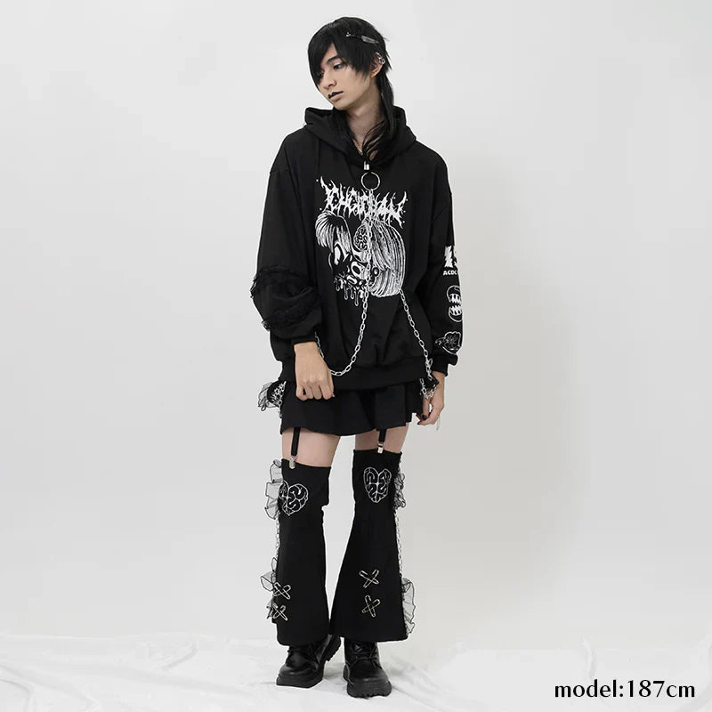 Hoodie | Unisex Brain Girl Chained Hoodie