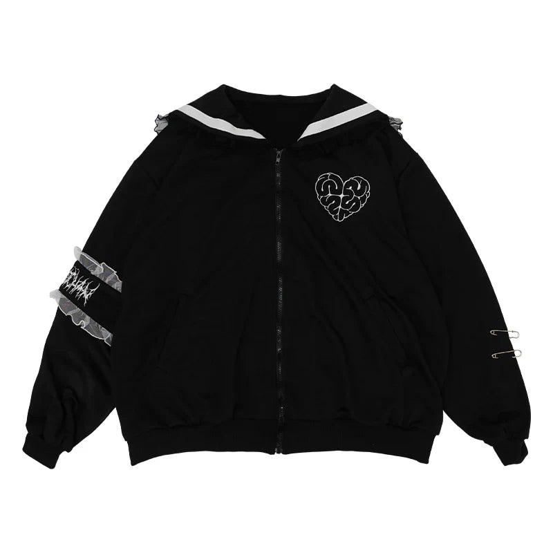 
                      
                        Jacket | Unisex Brain Girl Sailor Jacket
                      
                    