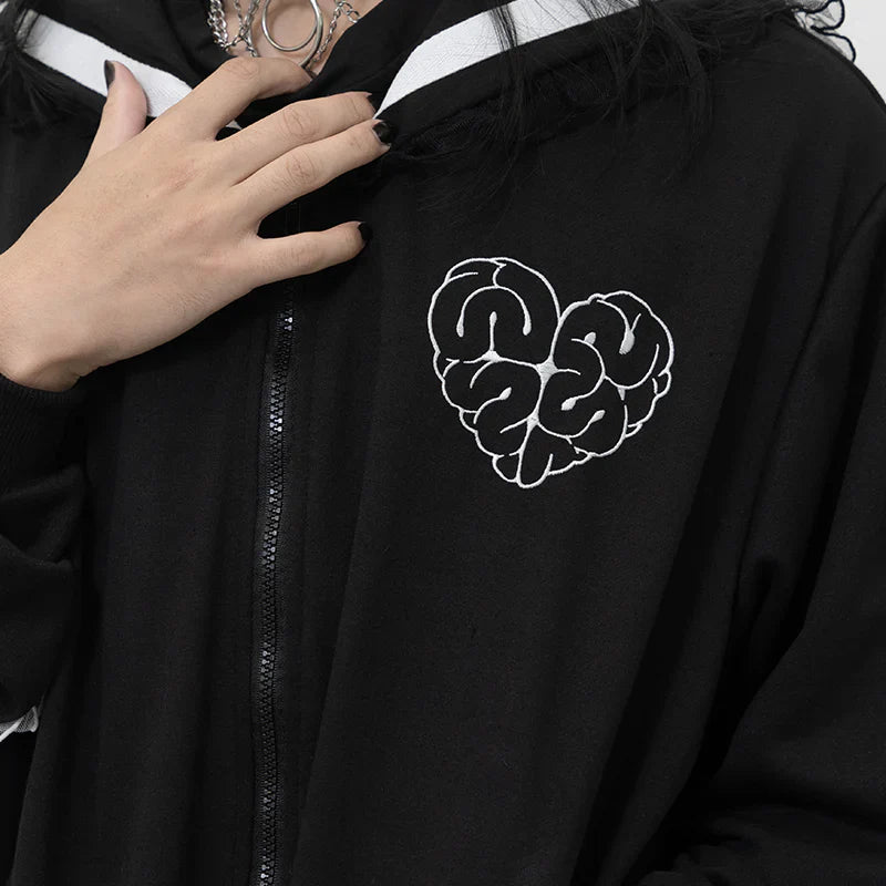 Jacket | Unisex Brain Girl Sailor Jacket
