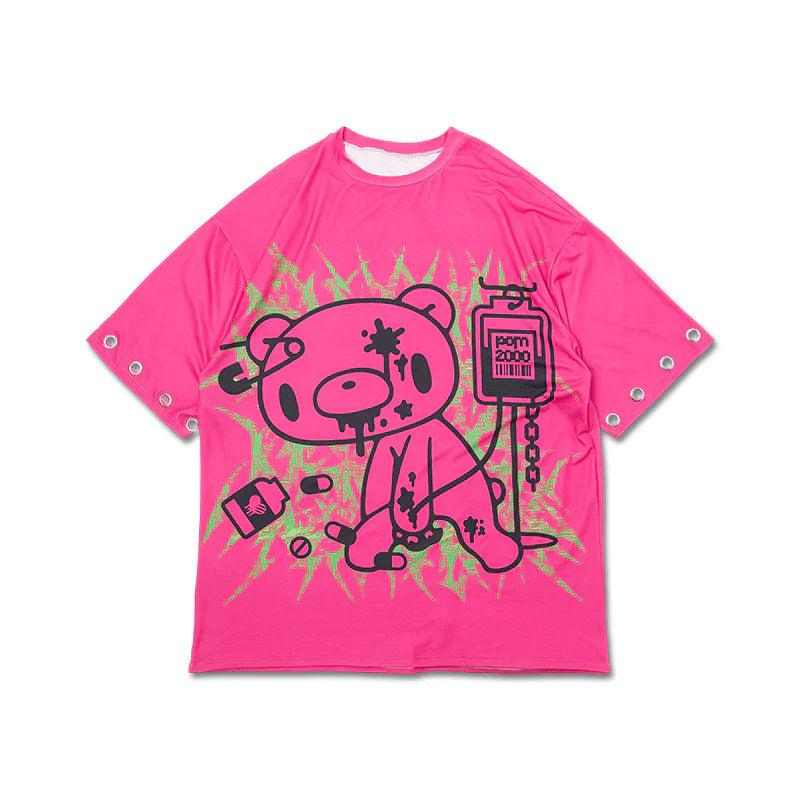 
                      
                        Tees- Oversized Gurokawa Bear Ring Tees
                      
                    