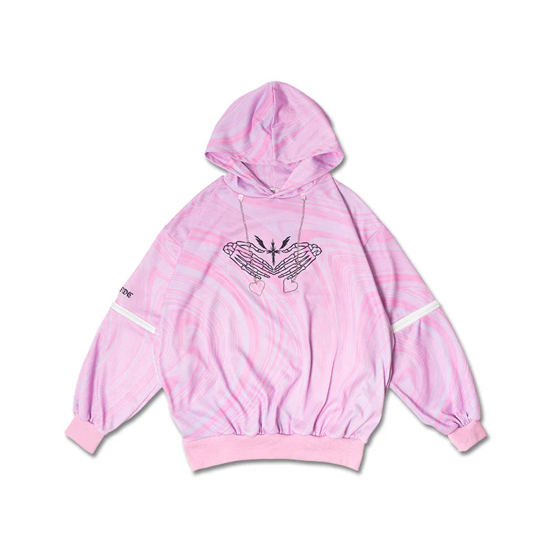 
                      
                        Hoodie- Oversized Hell Hoodie Pink
                      
                    