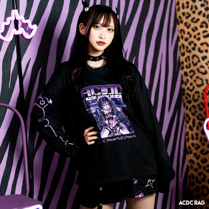 Tees |  Con-Cafe Inspired Devil Long Sleeve Tees
